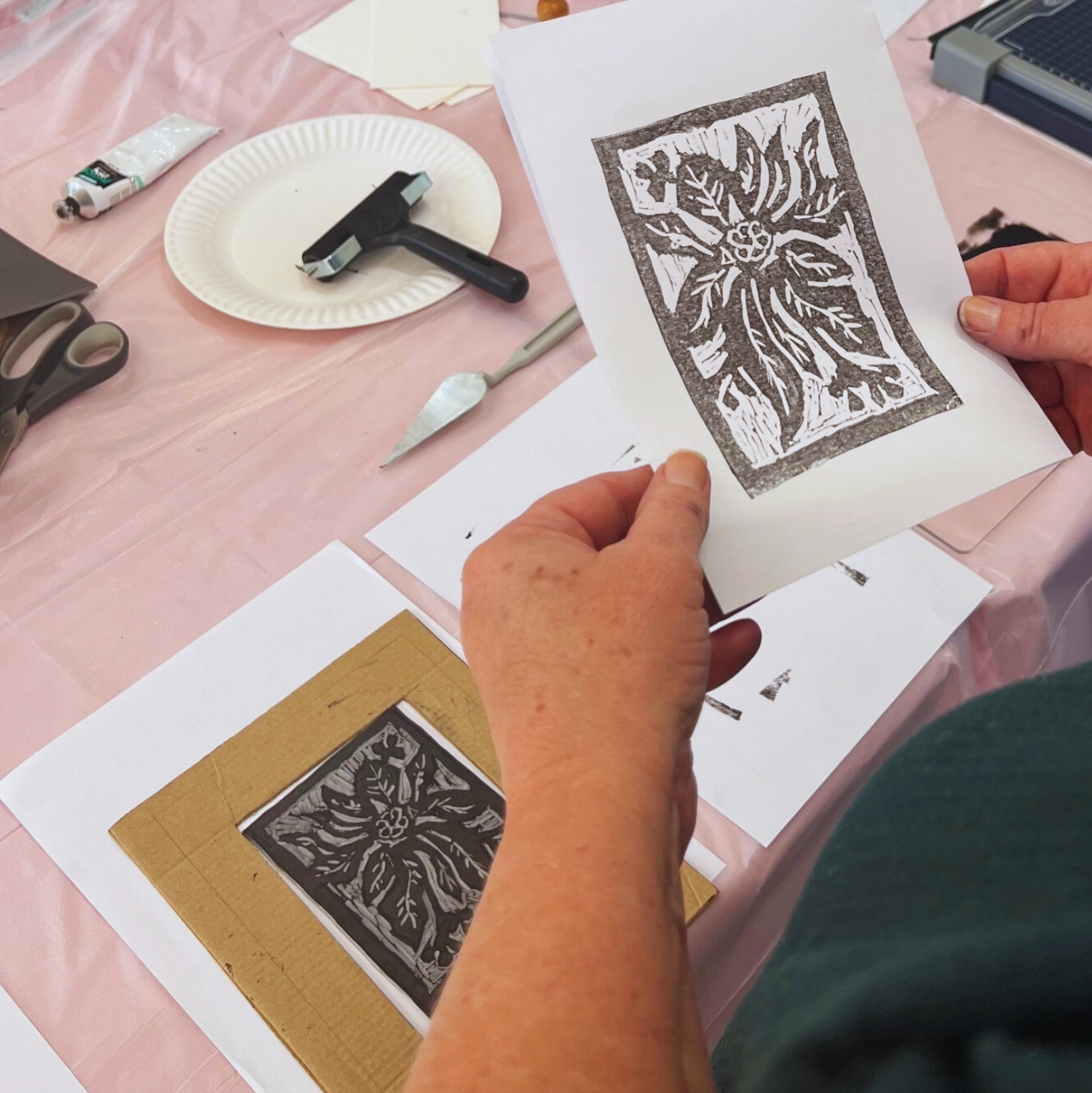 Emerald Lino Printing Workshop - 30th August 2025 *Deposit Only*
