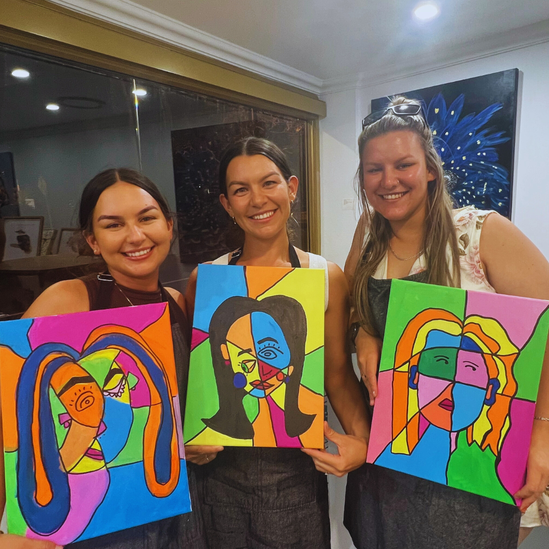 Paint & Sip Workshop (Picasso)- 24th October 2025 (BYO)