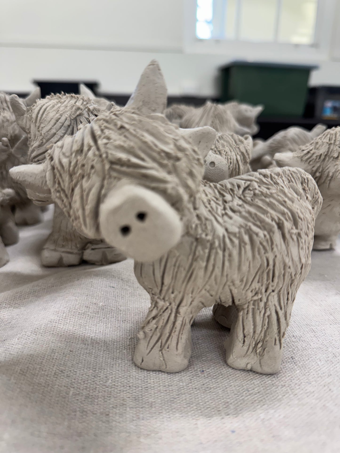 Dubbo Handbuilding Clay Sculpting Workshop Highland Cow- 22nd nov *Deposit Only*