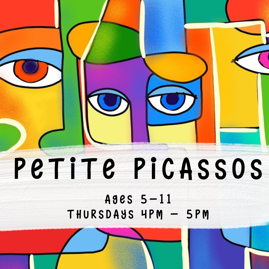 Term 4 2025 Petite Picassos (Ages 5-11) Thursdays 4pm - 5pm