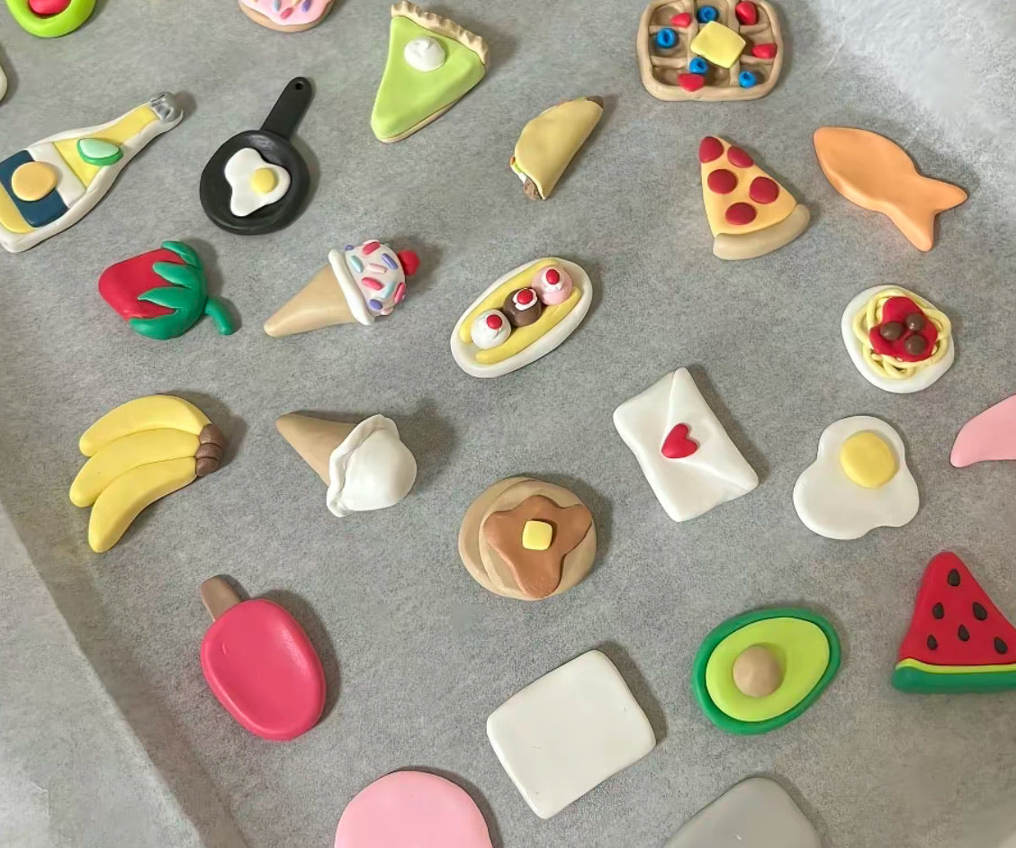 Emerald Polymer Clay Magnets - 9th November 2025 *Deposit Only*