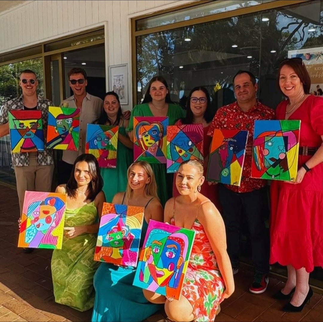 Paint & Sip Workshop (Picasso)- 24th October 2025 (BYO)