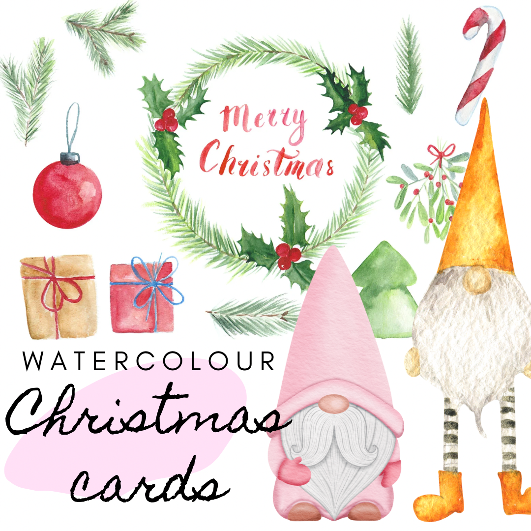 Hervey Bay Watercolour Christmas Gnomes 7th December