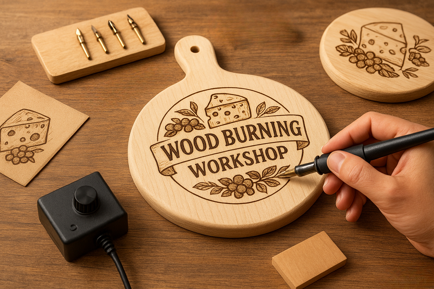 Hervey Bay Wood Burning on Cheeseboards 28th March 2026