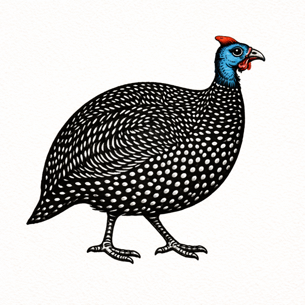 Mackay Lino Carving & Printing - Guinea Fowl & Hens 12th July 2026