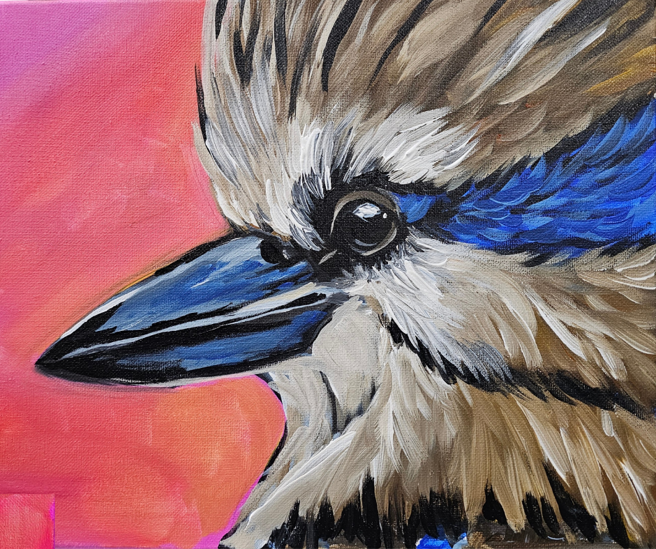 Paint & Sip - Colourful Kookaburra 20th June