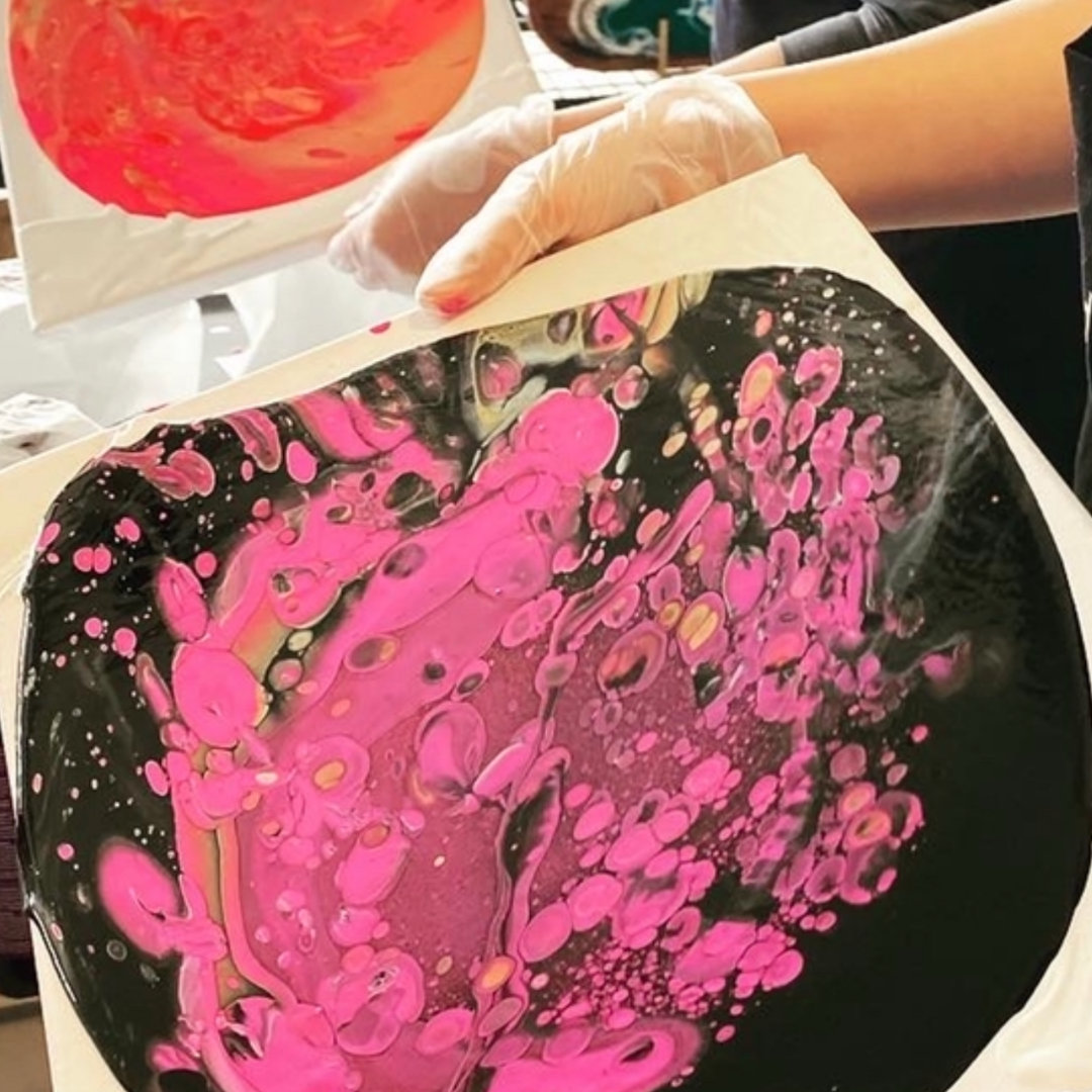 Gladstone Paint Pouring Workshop - 2nd August Deposit only