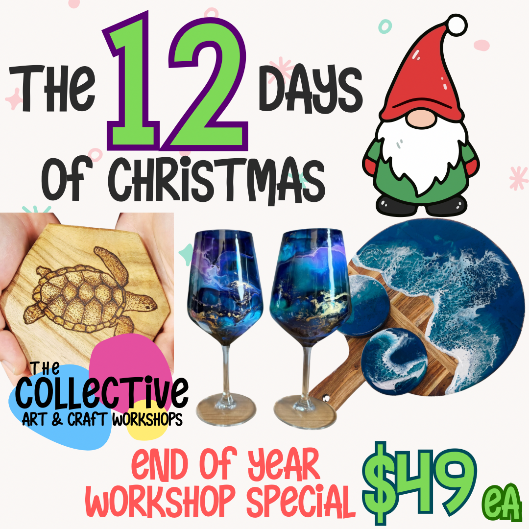 12 days of Christmas workshop special event