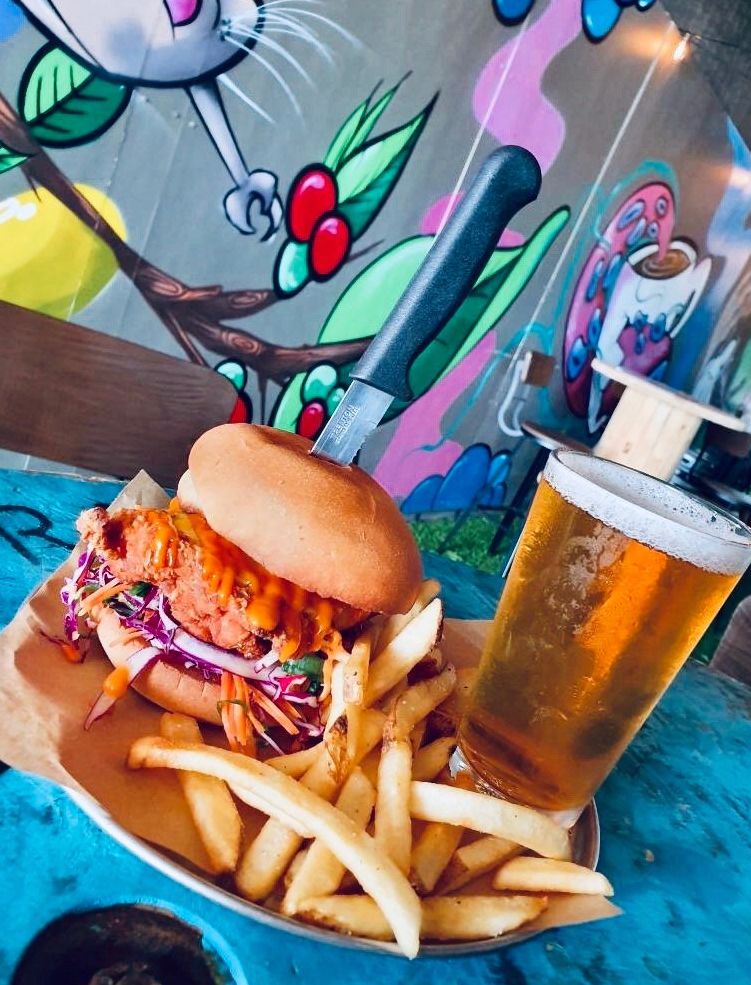 Beer, Burgers & Brushes