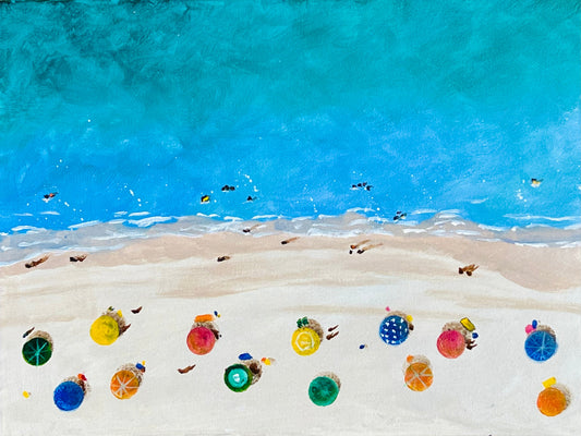 Paint & Sip Beach Umbrellas - 27th June (BYO)