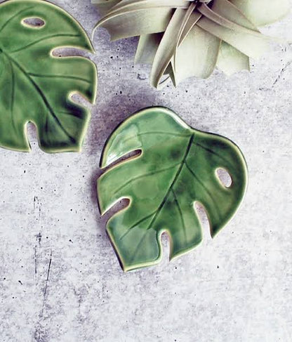 Hervey Bay Monstera Leaf Clay 29th November