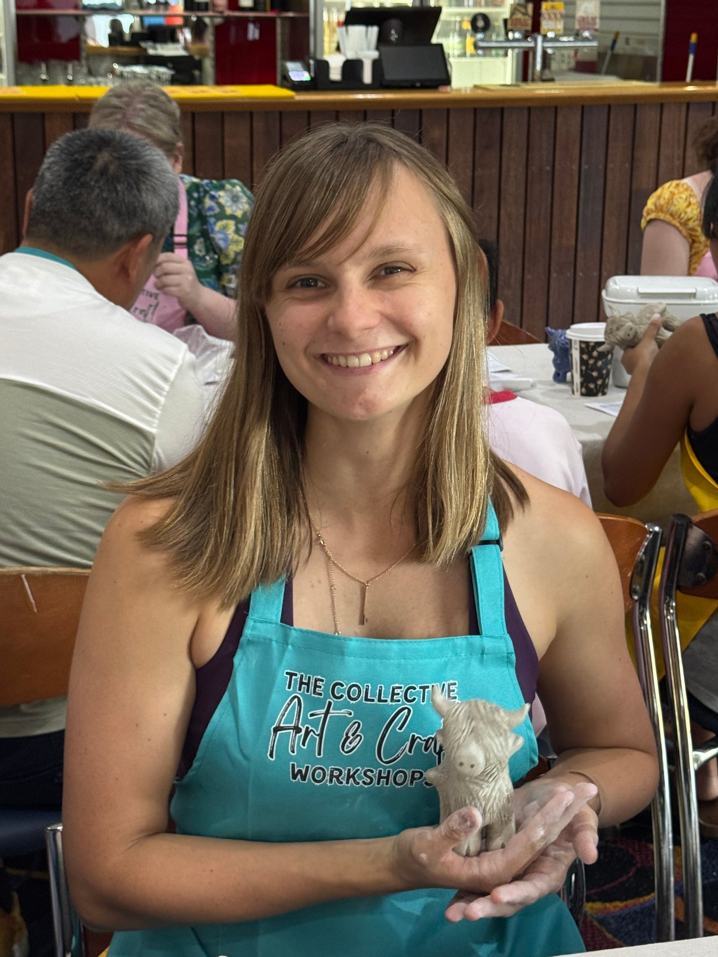 DIY Clay Highland Cow Kit