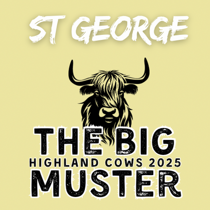 Clay Highland Cows St. George Sun 28/9