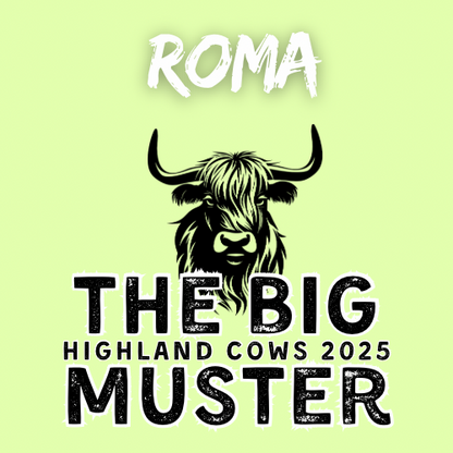 Clay Highland Cows Roma Mon 29/9