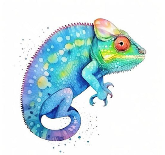 Gympie Watercolour Workshop- Chameleon 1st June