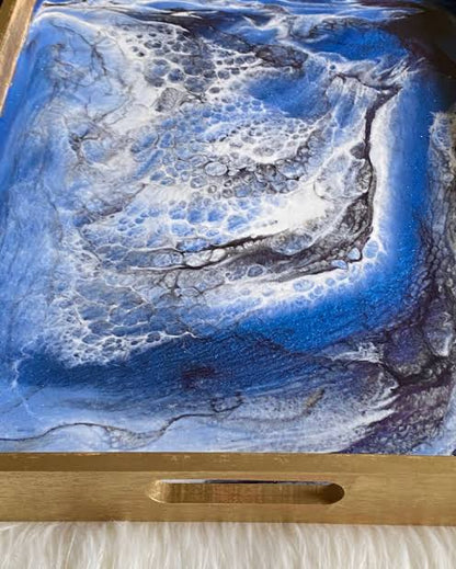 School Holiday - Resin Crafts - Timber Trays Tue 16 Dec