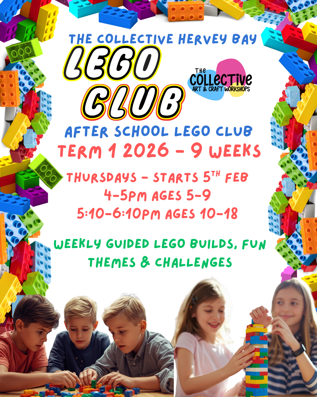 Term 1 LEGO Club 2026 9 weeks