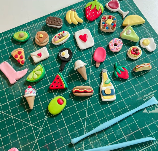 Emerald Polymer Clay Magnets - 9th November 2025 *Deposit Only*