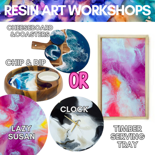 Gladstone Resin Pick Your Project 1st November *Deposit Only*