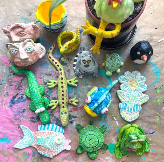 School Holiday - Clay (Air Dry Clay – ages 5+) Thu 22 Jan