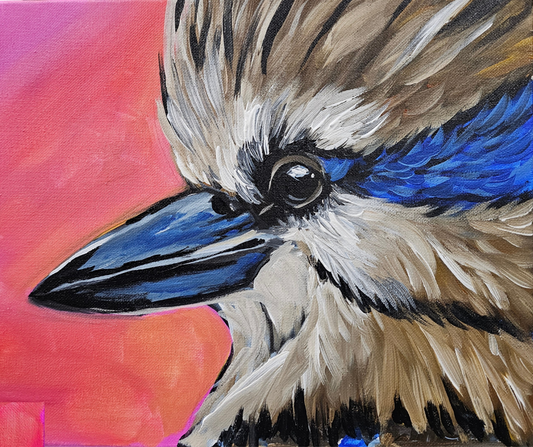 Paint & Sip - Colourful Kookaburra 20th June