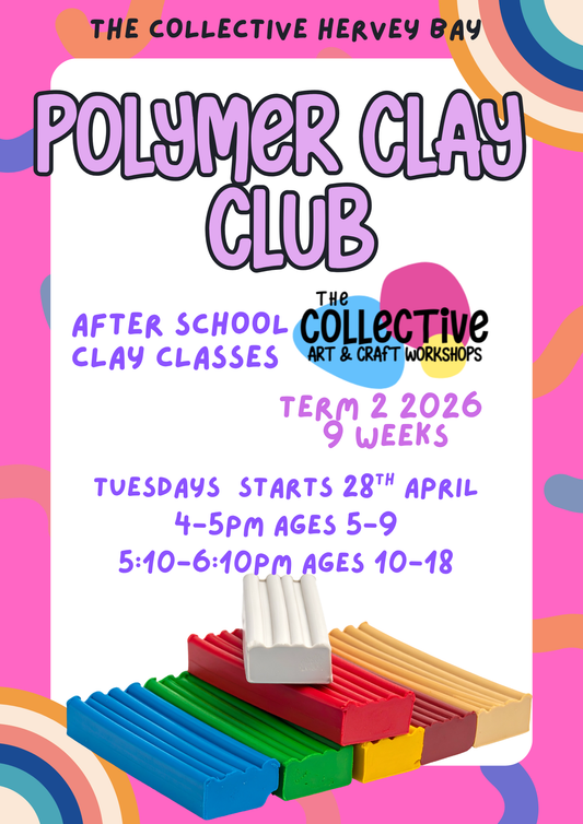 Term 2 Polymer Clay Club 2026 9 weeks