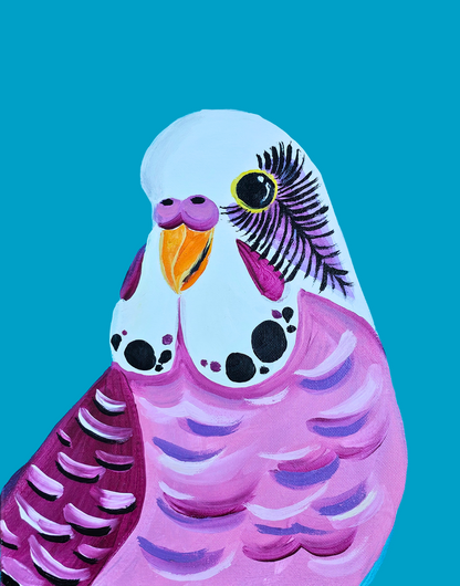 Paint & Sip Budgie @ Aqua Vue - Sat 17th May