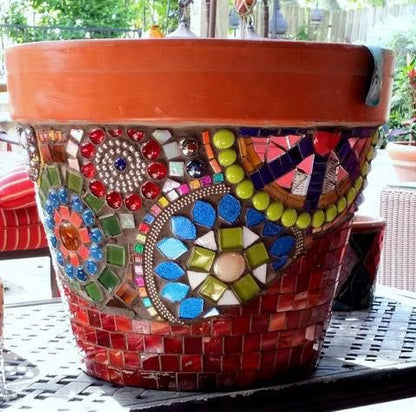 Gladstone Mosaic Pot Workshop 3rd August *Deposit Only*