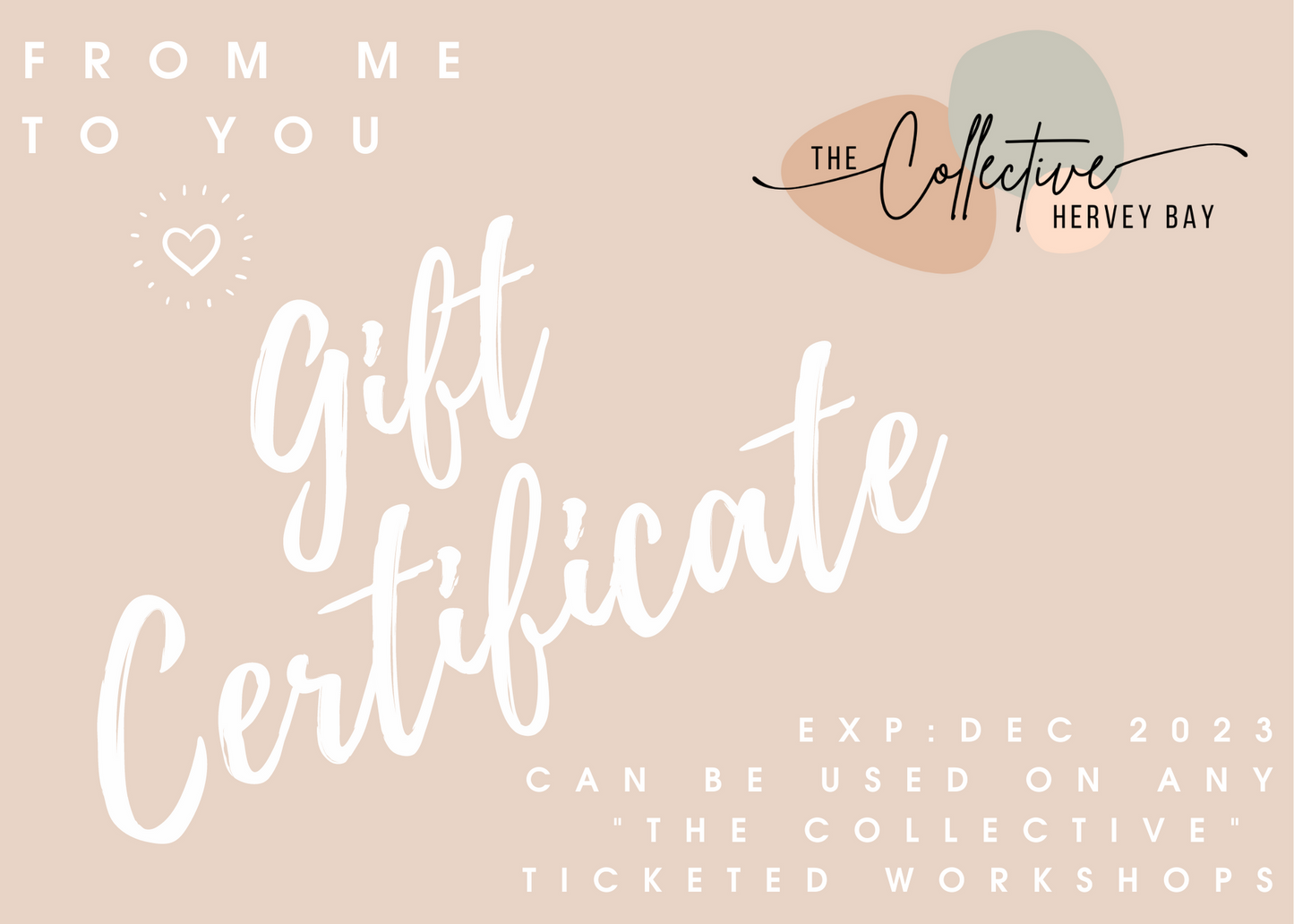 Gift Card - The Collective Hervey Bay